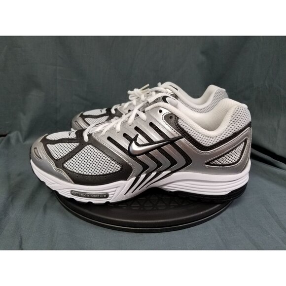 Nike Air Peg 2K5 Running Sneakers Silver White Black Mens Size 11 NEW NO BOX! main image 6